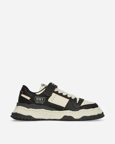 Miharayasuhiro Keith Og Sole Leather Low Sneakers In Black