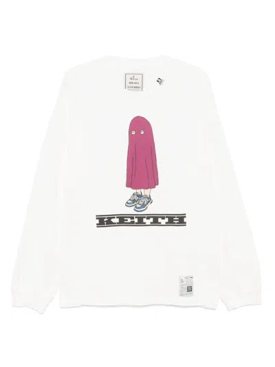 Miharayasuhiro Keith Printed T-shirt In White