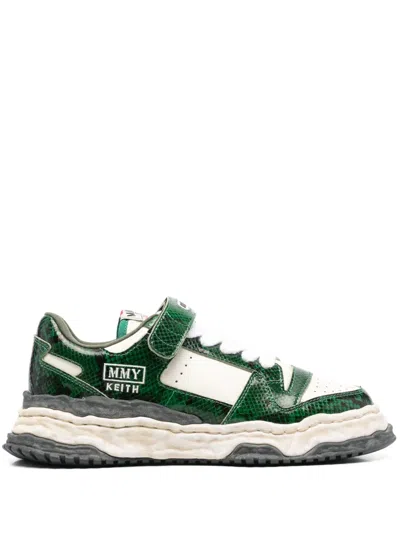 Miharayasuhiro Keith Sneakers In Green