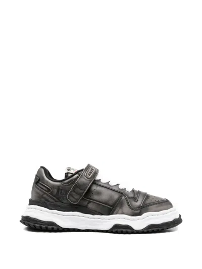 Miharayasuhiro Keith Touch-strap Sneakers In Black