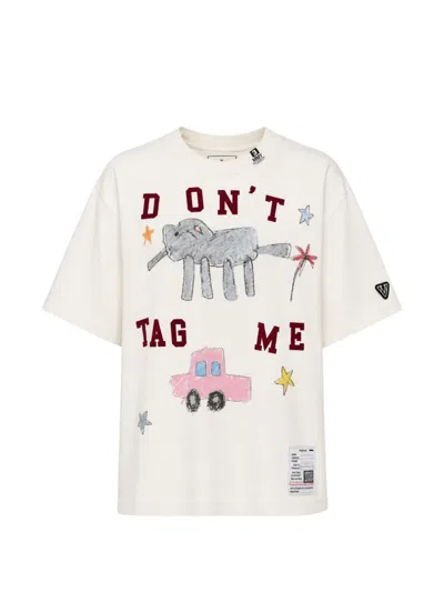 Miharayasuhiro Kids Doodle Printed T-shirt In Neutral