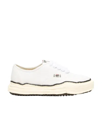 Miharayasuhiro Lace-up Low-top Sneakers In White