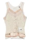 Miharayasuhiro Tanktop Mit Schnürung