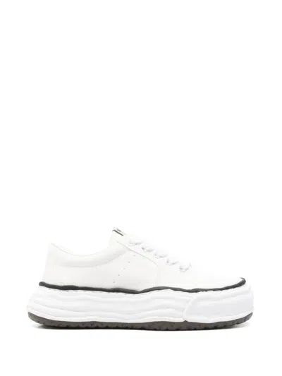 Miharayasuhiro Lace-up Sneakers In White