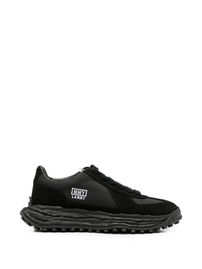 Miharayasuhiro Larry Panelled Sneakers In Black