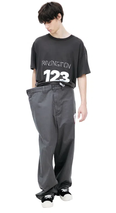 Miharayasuhiro Layered Chino Trousers In Nude