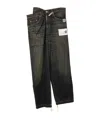Miharayasuhiro Huge Layerd Jeans In Green