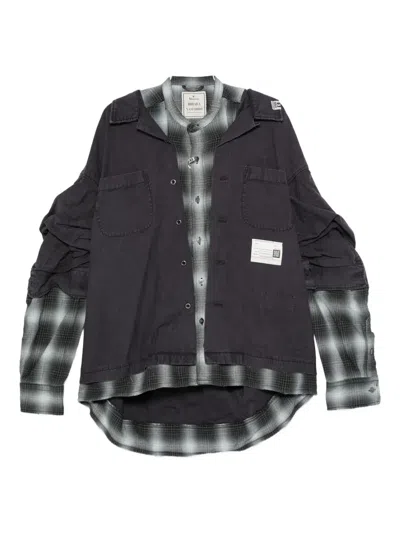 MIHARAYASUHIRO LAYERED LONG SLEEVE JACKET