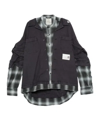 MIHARAYASUHIRO LAYERED LONG SLEEVE JACKET