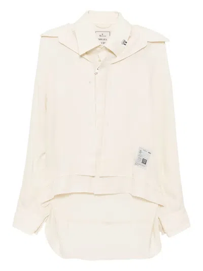 Miharayasuhiro Layered Shirt In Neutral