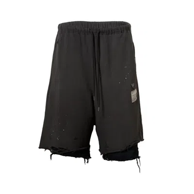 Miharayasuhiro Layered Shorts In Black