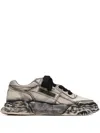 Miharayasuhiro Leather Sneakers In Black