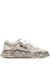 Miharayasuhiro Leather Sneakers In Grau