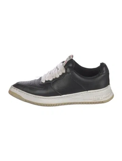Pre-owned Miharayasuhiro Leather Sneakers In Multi