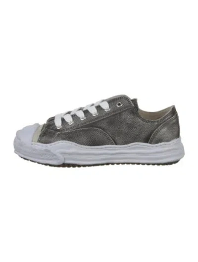 Pre-owned Miharayasuhiro Leather Sneakers W/ Tags In Grey
