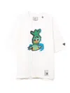 Miharayasuhiro Leon T-shirt Mit Enten-print In White