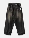 Miharayasuhiro Light Denim Wide Pants In Black