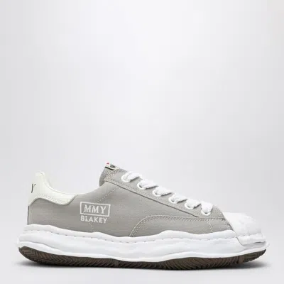 Miharayasuhiro Maison Mihara Yasuhiro Light Grey Canvas Blakey Low-top Sneakers