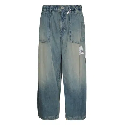 Miharayasuhiro Light oz Denim Pants In Blue