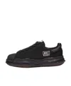 Miharayasuhiro Blakey Og Sole Canvas Low-top Sneaker In Black