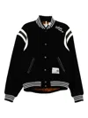 Miharayasuhiro Logo-embroidered Bomber Jacket In Black