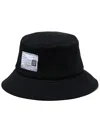 Miharayasuhiro Logo-patch Bucket Hat In Black