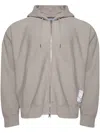 Miharayasuhiro Hoodie Mit Logo-patch In Grau