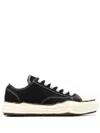 Miharayasuhiro Logo-patch Lace-up Sneakers In Black
