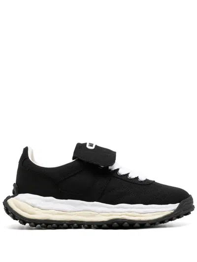 Miharayasuhiro Logo-patch Sneakers In Black