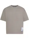Miharayasuhiro T-shirt Mit Logo-patch In Grau