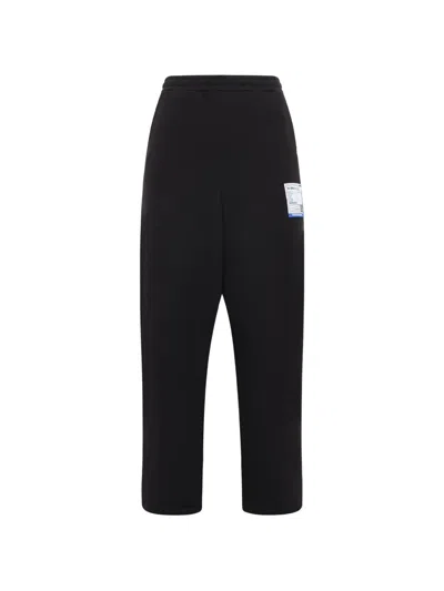 Miharayasuhiro Logo-patch Sweat Pants In Black
