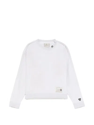 Miharayasuhiro Logo-patch Sweater In White