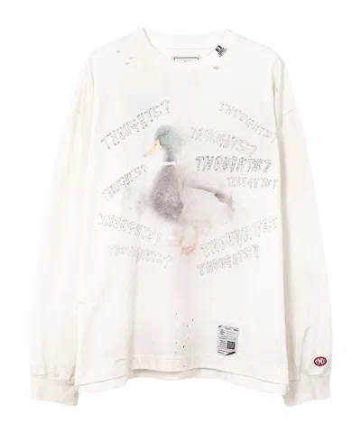 Miharayasuhiro Long Sleeve T-shirt In White