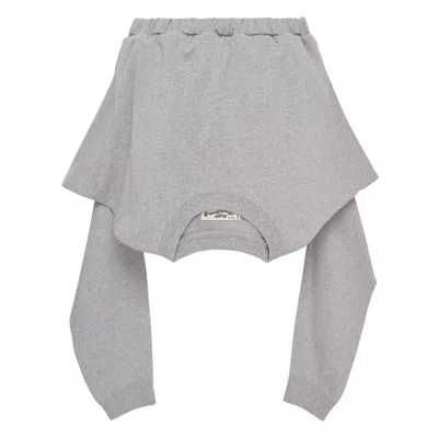 Miharayasuhiro Long Sleeve Tee Combined Shorts