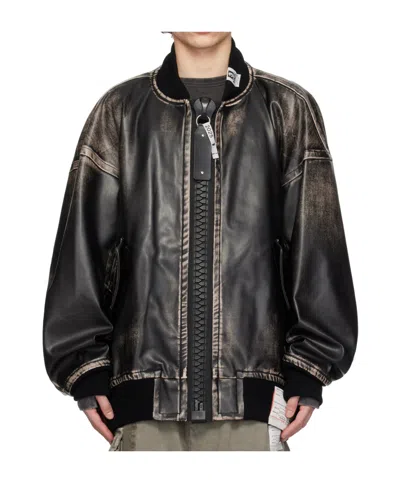 Miharayasuhiro Long-sleeved Casual Jacket In Brown