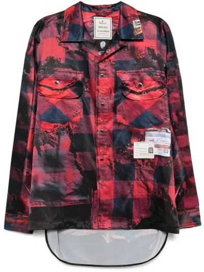 Miharayasuhiro Long-sleeved Shirt In Red