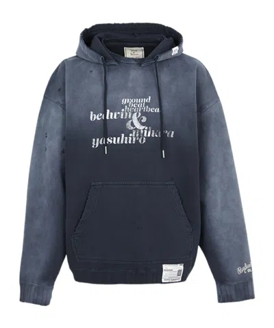 Miharayasuhiro Long-sleeved Sweatshirt In Blue