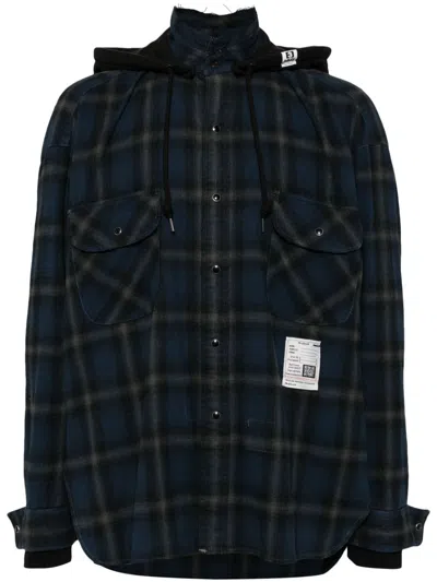Miharayasuhiro Long Sleeves Shirt In Blue