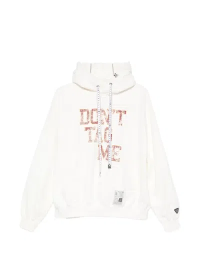 Miharayasuhiro Long-sleeves Hoodie In White