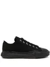 Miharayasuhiro Low-top Canvas Trainers In Black