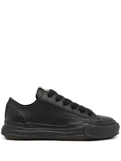 Miharayasuhiro Low-top Chunky Sneakers In Schwarz