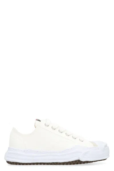 MIHARAYASUHIRO LOW-TOP SNEAKERS HANK IN FABRIC