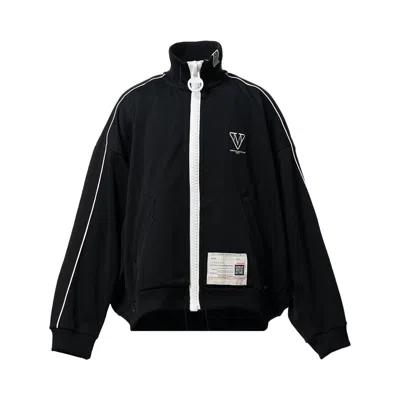 Pre-owned Miharayasuhiro Maison Mihara Yasuhiro Amateur Sewn Track Jacket 'black' | Men's Size 46