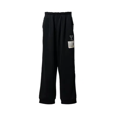 Pre-owned Miharayasuhiro Maison Mihara Yasuhiro Amateur Sewn Track Pants 'black' | Men's Size 46