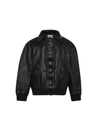 Miharayasuhiro Maison Mihara Yasuhiro Backlash Big Zip Jacket Black