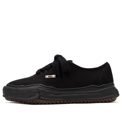 Miharayasuhiro Maison Mihara Yasuhiro Baker Og Sole Canvas Low-top Sneaker 'black'