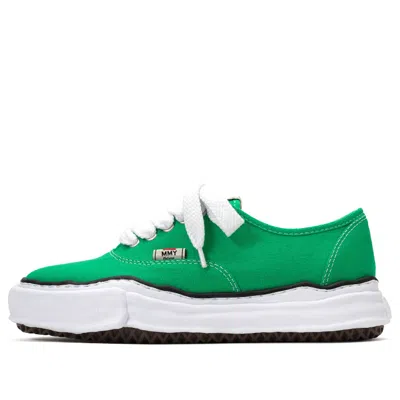 Miharayasuhiro Maison Mihara Yasuhiro Baker Og Sole Canvas Low-top Sneaker 'green'