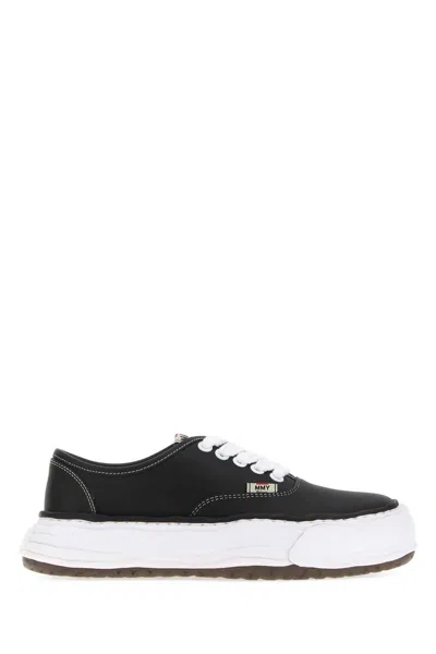 Miharayasuhiro Maison Mihara Yasuhiro Baker Sneaker In Leather With Rubber Sole In Black
