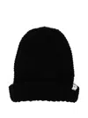 Miharayasuhiro Maison Mihara Yasuhiro Bedwin Huge Beanie Accessories In Black