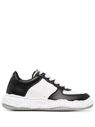 Miharayasuhiro Maison Mihara Yasuhiro Bicolor Leather Wayne Sneakers In White